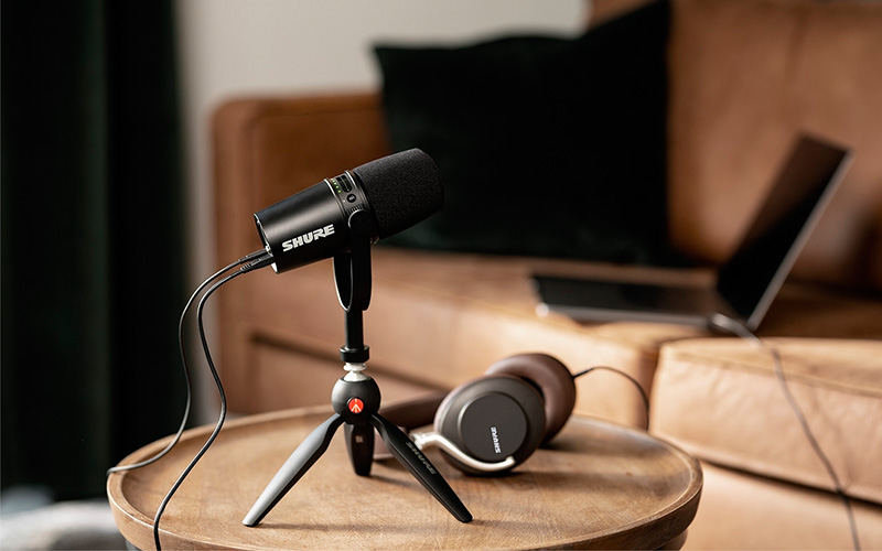 Podcast set SHURE MV7 PODCAST KIT Set SHURE MV7 PODCAST KIT