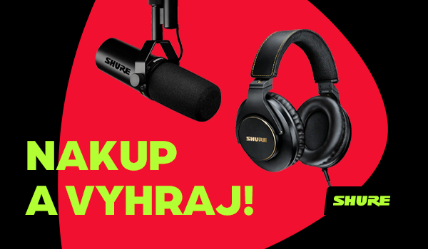 Obrázek k článku NAKUP A VYHRAJ KRÁLOVSKÝ BALÍČEK OD SHURE!