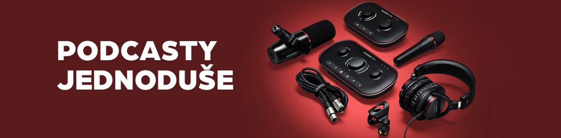 Focusrite Vocaster jak na podcast
