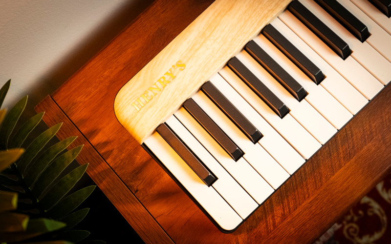 detail skládacího piana HENRY’S Snappy HTP021