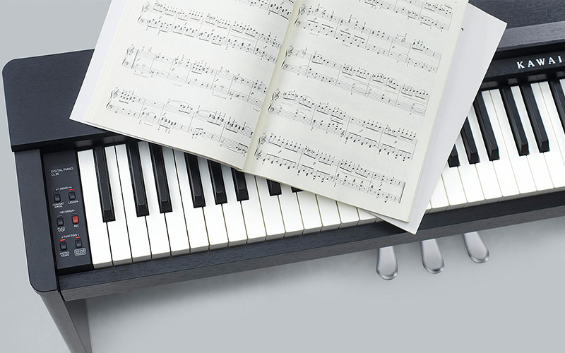 Klaviatura s notami piána KAWAI CL36 B