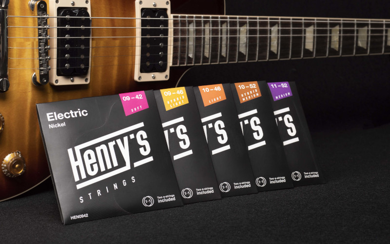 Struny pro elektrickou kytaru HENRY'S STRINGS